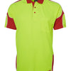 JB's Hi Vis S/S Arm Panel Polo 6AP4S