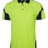 JB's Hi Vis S/S Arm Panel Polo 6AP4S
