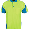 JB's Hi Vis S/S Arm Panel Polo 6AP4S