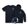 $99 Custom Merch Pack – Tee, Hoodie & Trucker Hat with Logo Print