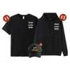 Custom 5 Combo Pack - 5 Tees, 5 Hoodies & 5 Hats
