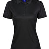 PS88 BAMBOO CHARCOAL CORPORATE SHORT SLEEVE POLO Ladies
