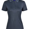 PS88 BAMBOO CHARCOAL CORPORATE SHORT SLEEVE POLO Ladies