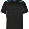PS93K KIDS SUSTAINABLE POLY/COTTON CONTRAST SS POLO