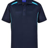PS93K KIDS SUSTAINABLE POLY/COTTON CONTRAST SS POLO