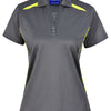 PS94 LADIES SUSTAINABLE POLY/COTTON CONTRAST SS POLO