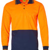 SW05CD High Visibility Long Sleeve Polo