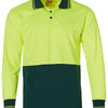 SW05CD High Visibility Long Sleeve Polo