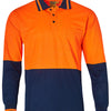 SW05TD High Visibility Long Sleeve Polo