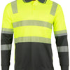 SW74 UNISEX TRUEDRY® BIOMOTION SEGMENTED LS SAFETY POLO