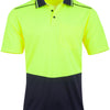 SW81 UNISEX HI-VIS BAMBOO CHARCOAL SS POLO